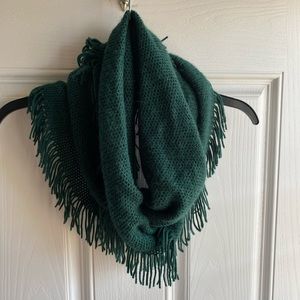 INC Green Infinity Scarf